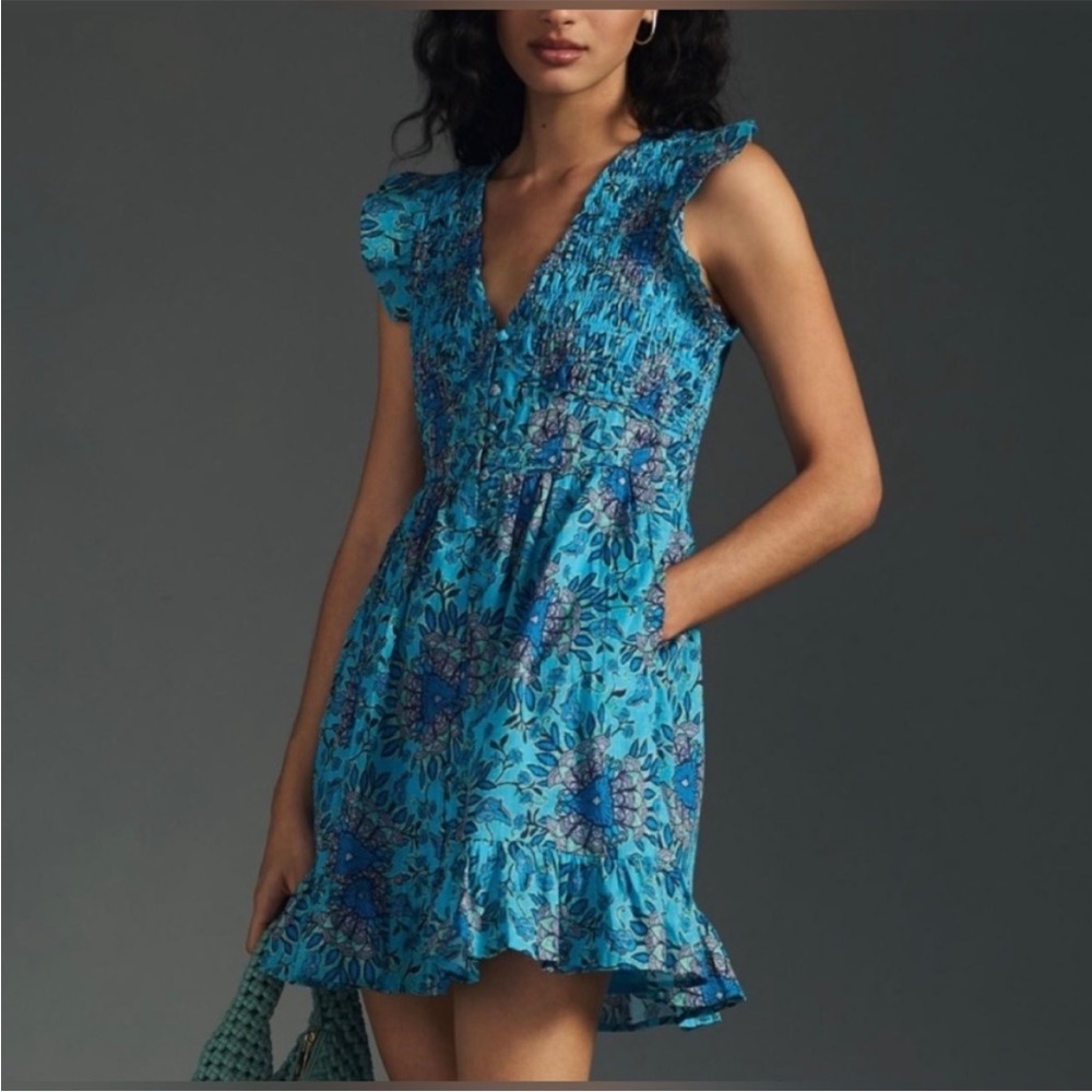 Anthropology peregrine mini dress size 3x EUC